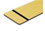 TroLase Thins Indoor LT764-202ADH European Gold on Black .020 w/3M-9502 Adhesive